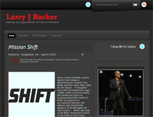 Tablet Screenshot of larryjbarker.com